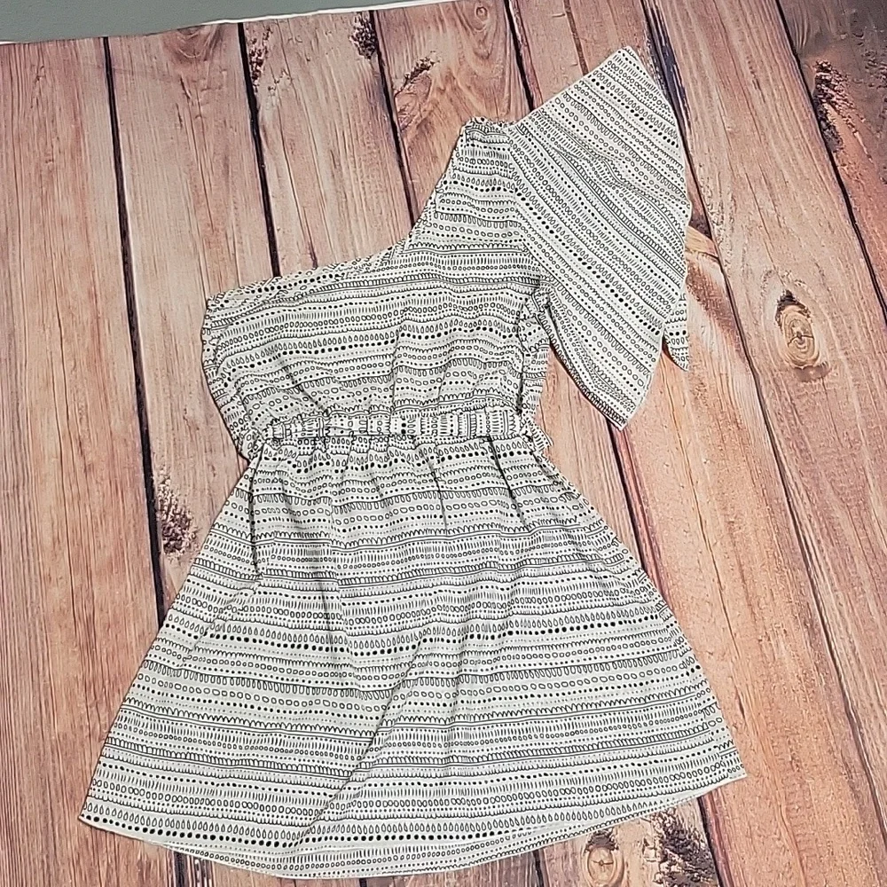 One shoulder mini dress - Picture 4 of 5